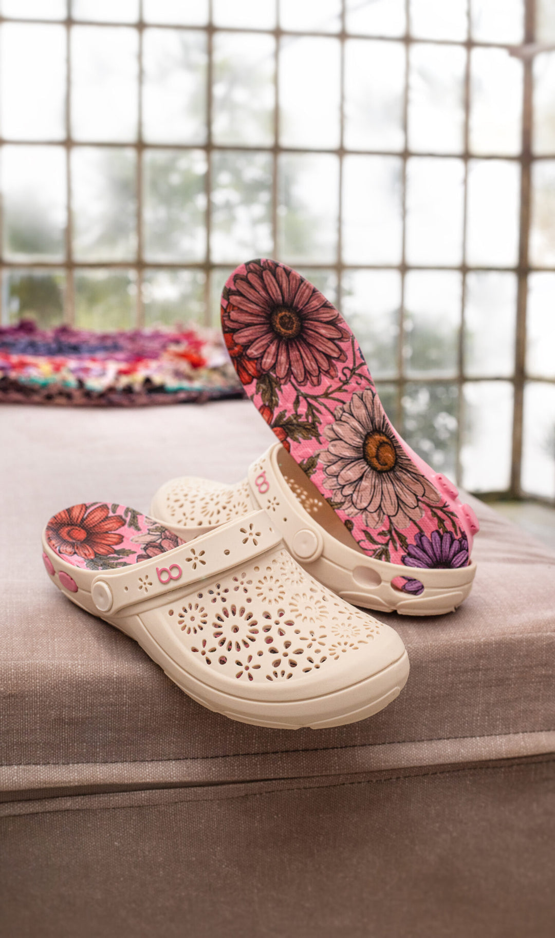 Sandalia Nellie Off White/ Sunset mujer en EVA - vista principal