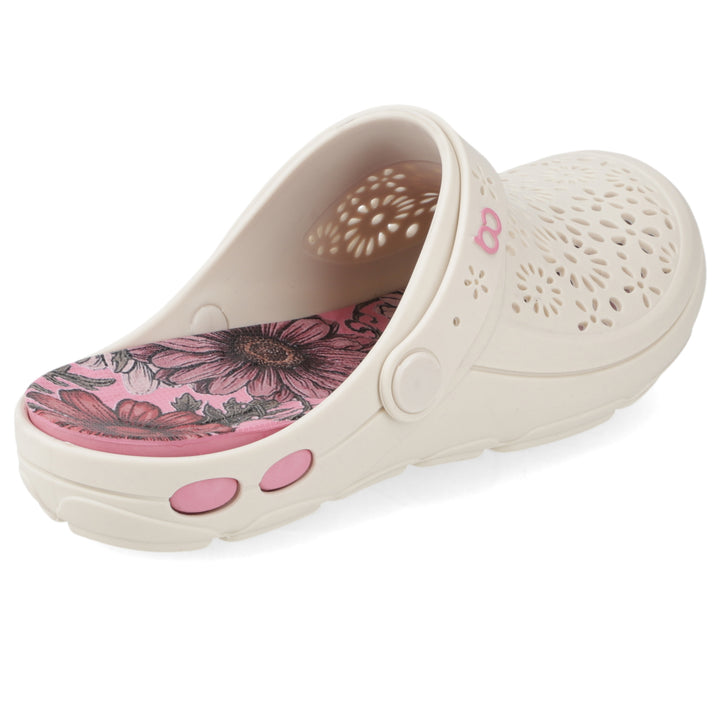 Sandalia Nellie Off White/ Sunset