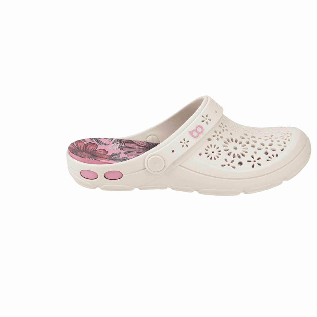 Sandalia Nellie Off White/ Sunset