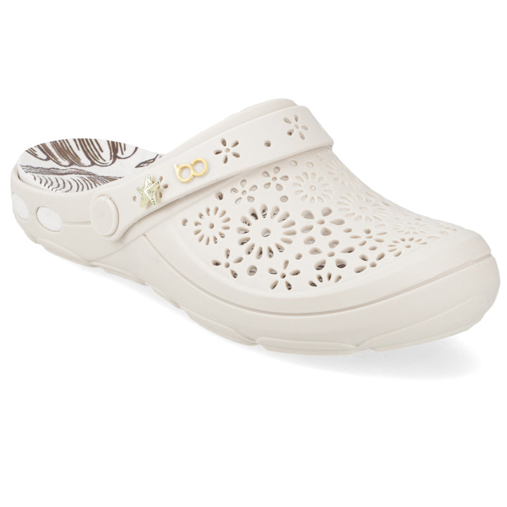 Sandalia Nellie Off White/ Maresia