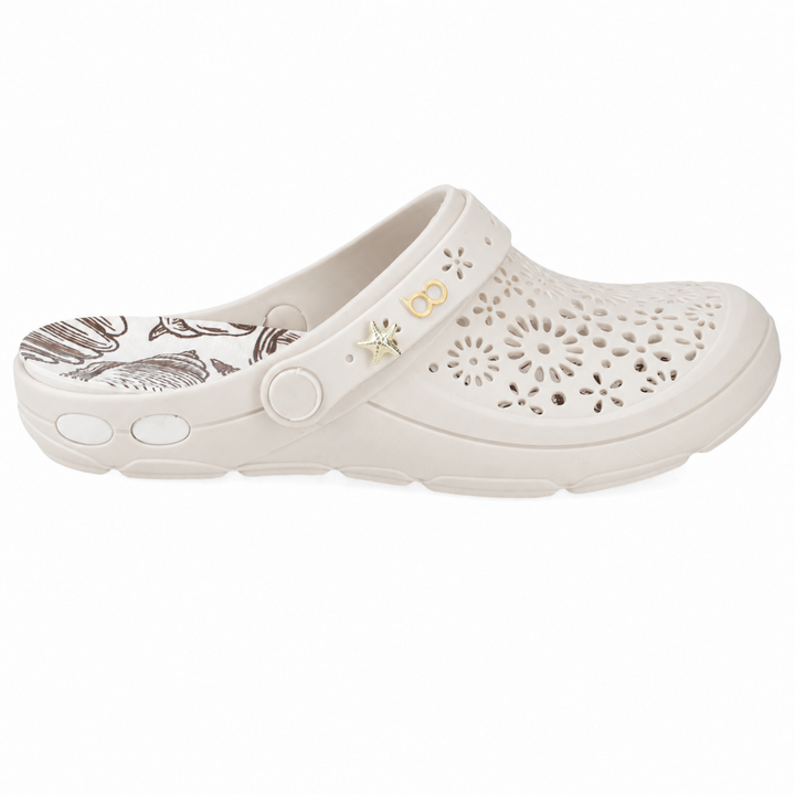 Sandalia Nellie Off White/ Maresia
