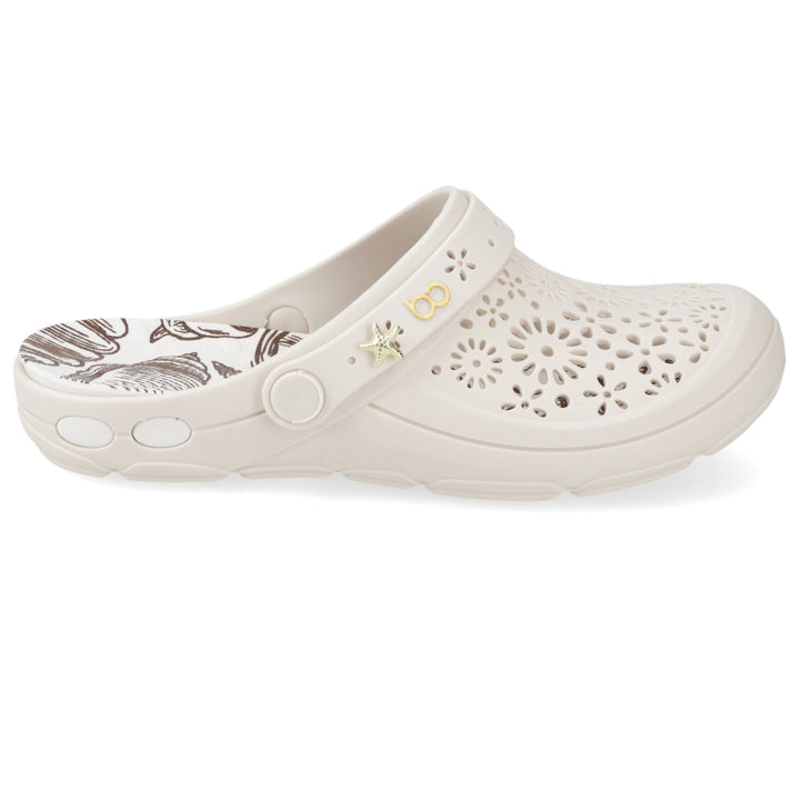 Sandalia Nellie Off White/ Maresia