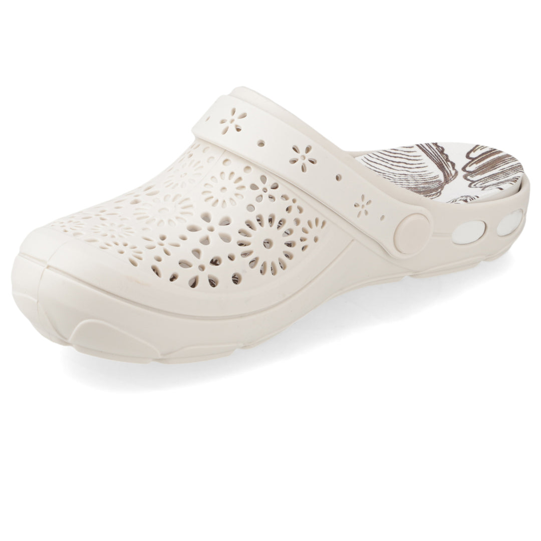 Sandalia Nellie Off White/ Maresia