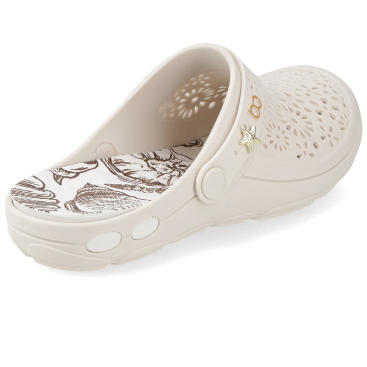 Sandalia Nellie Off White/ Maresia