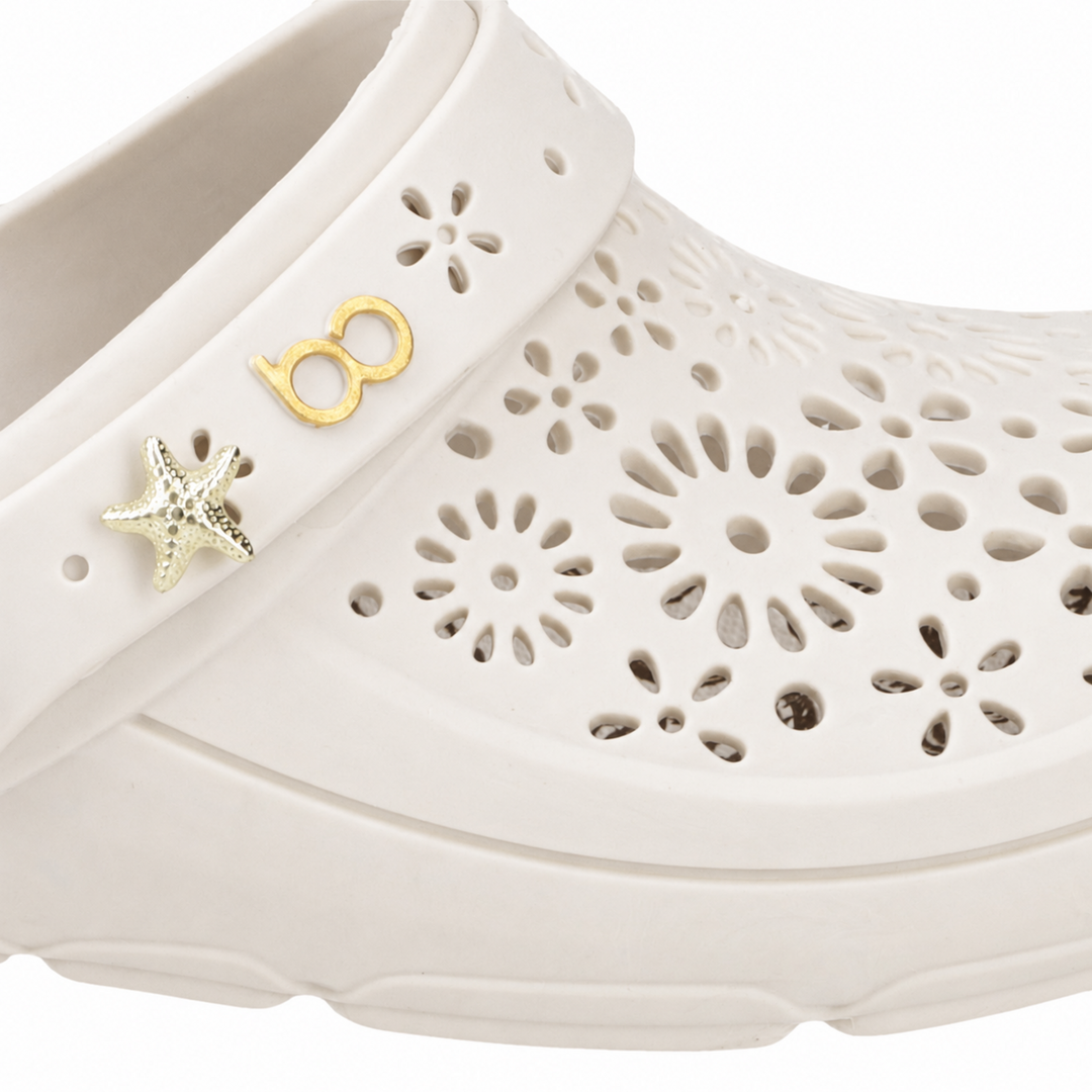 Sandalia Nellie Off White/ Maresia