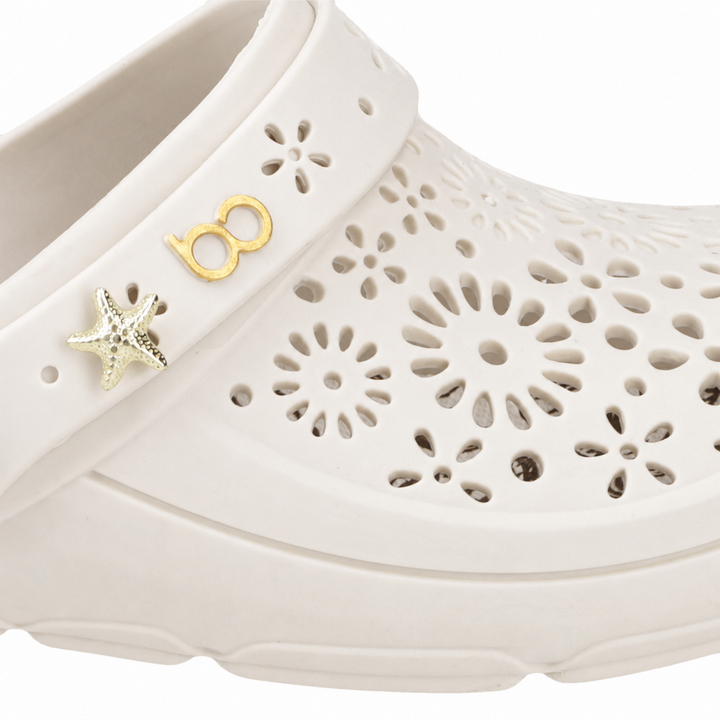 Sandalia Nellie Off White/ Maresia