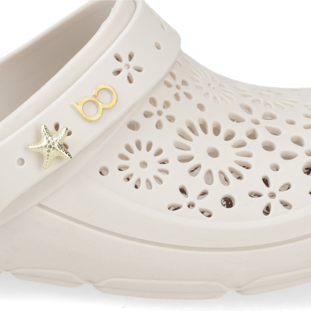 Sandalia Nellie Off White/ Maresia