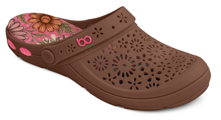 Sandalia Clog Nellie Marron