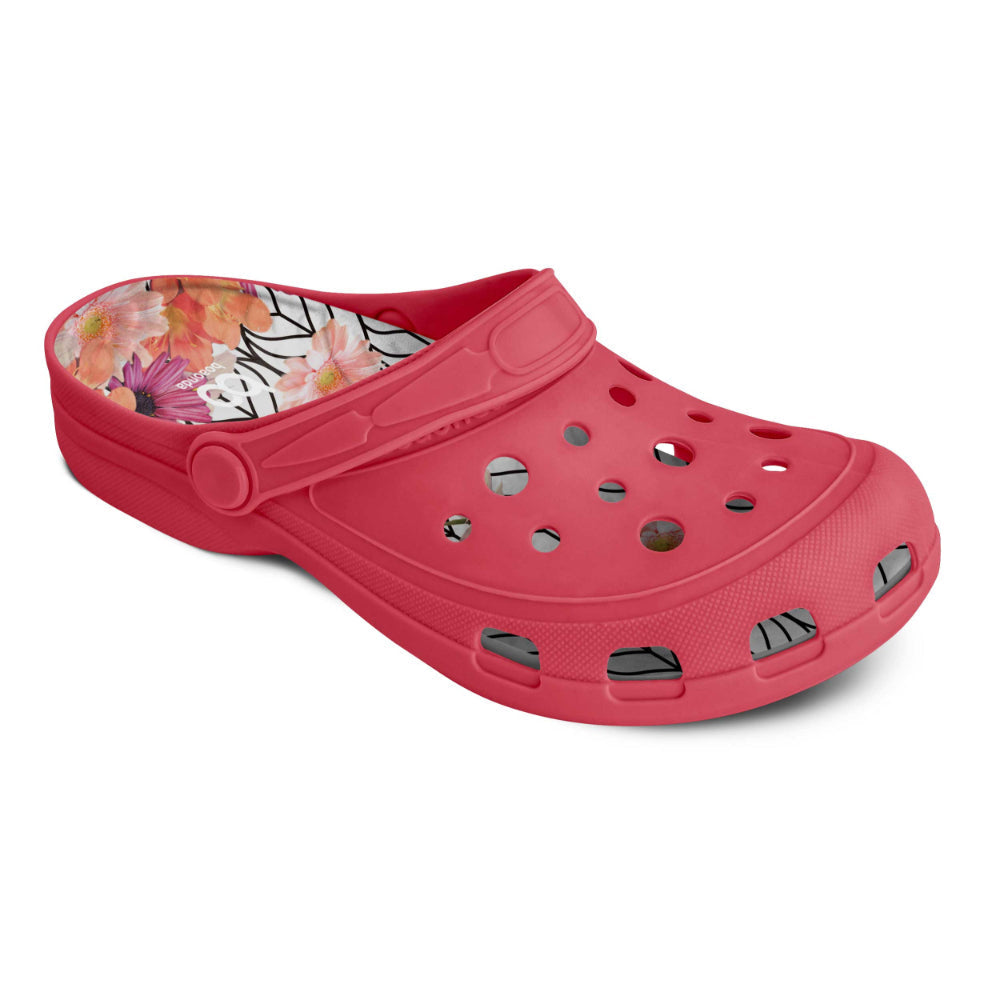 Clog Mujer Rojo 36/37 / Rojo