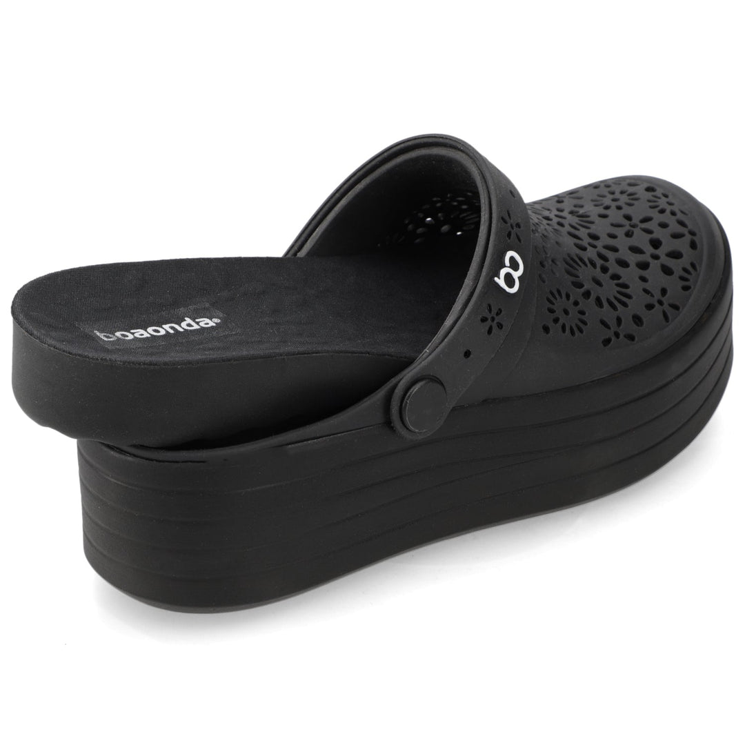 Clog Negra Boaonda 35 / Negro