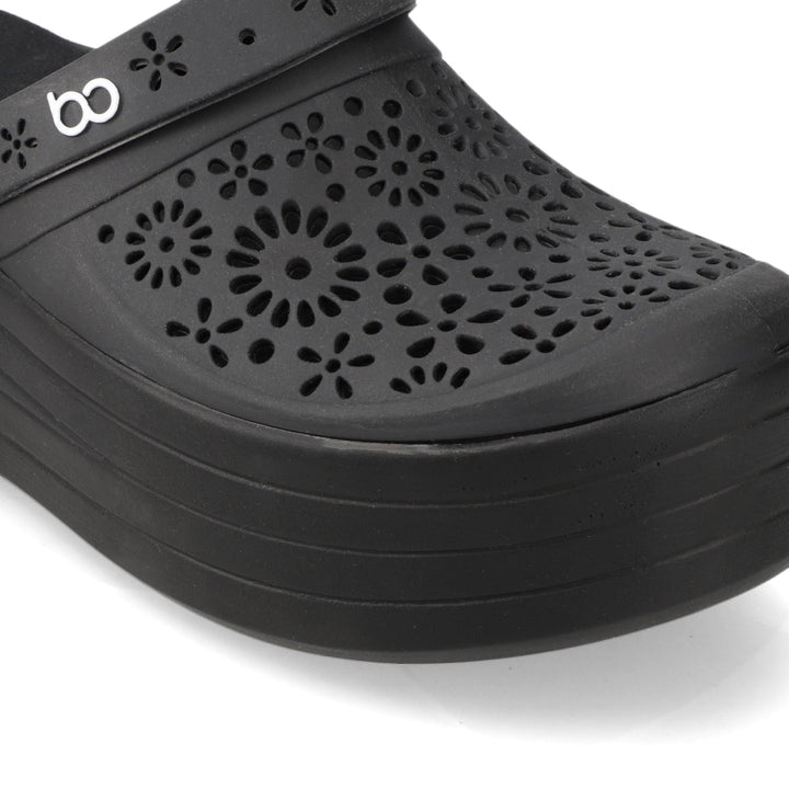 Clog Negra Boaonda 35 / Negro