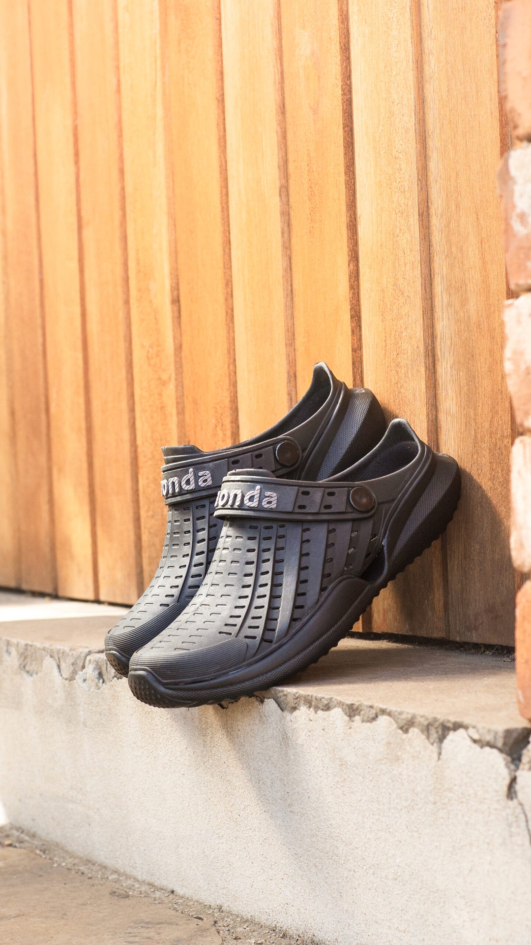 Sandalia Flow Negro/ Negro - vista 2