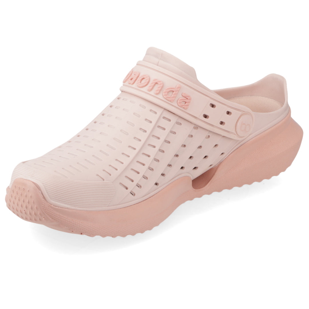 Sandalia Flow Rose Nude/ Flamingo