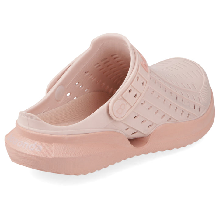 Sandalia Flow Rose Nude/ Flamingo