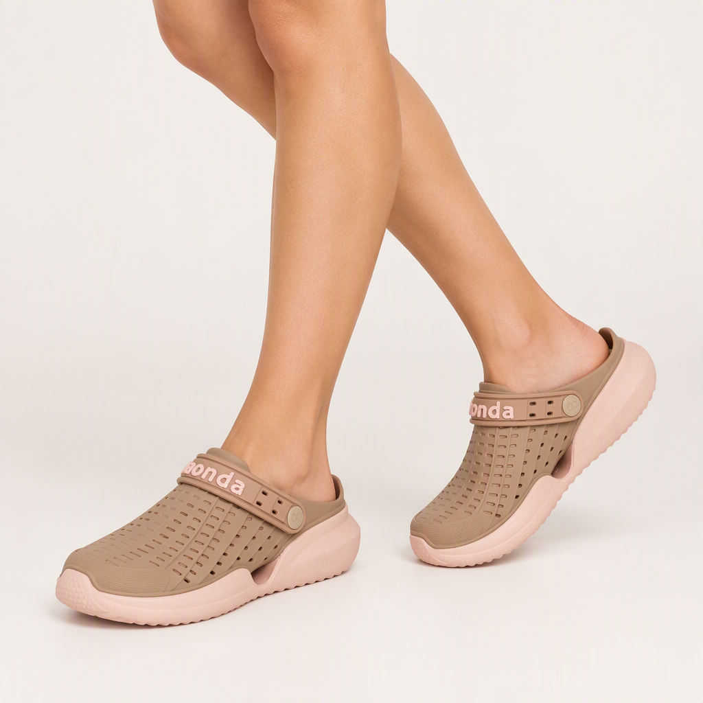 Sandalia Flow Canela/ Flamingo
