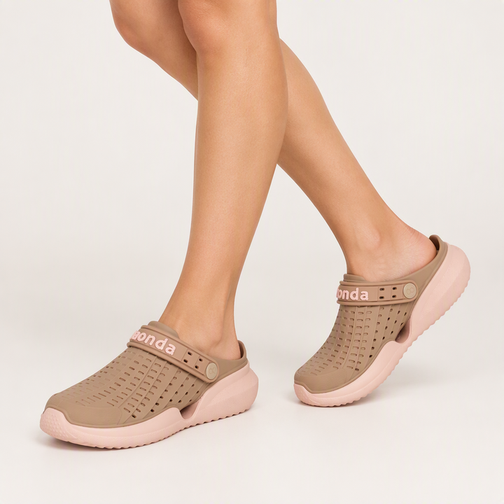Sandalia Flow Canela/ Flamingo