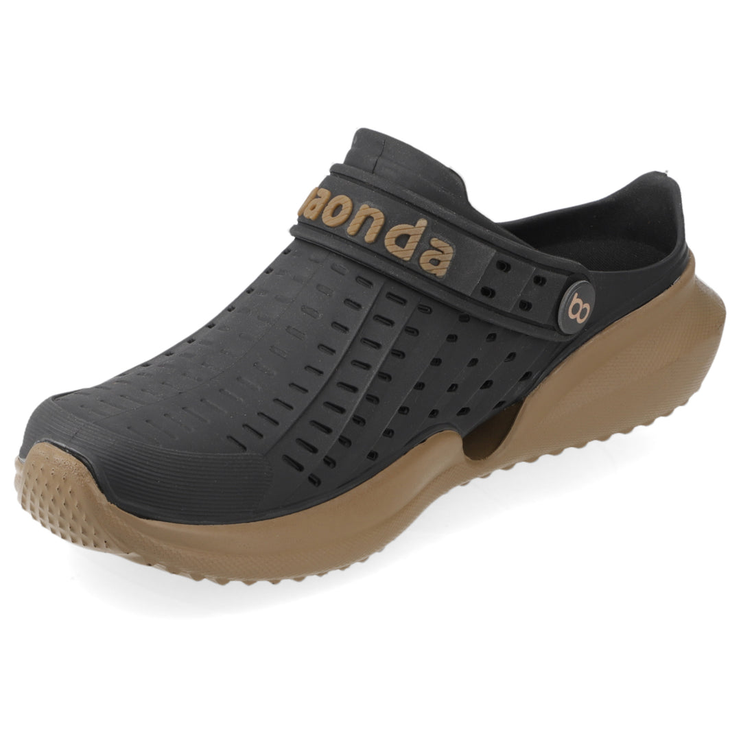 Sandalia Flow Negro/ Crepe