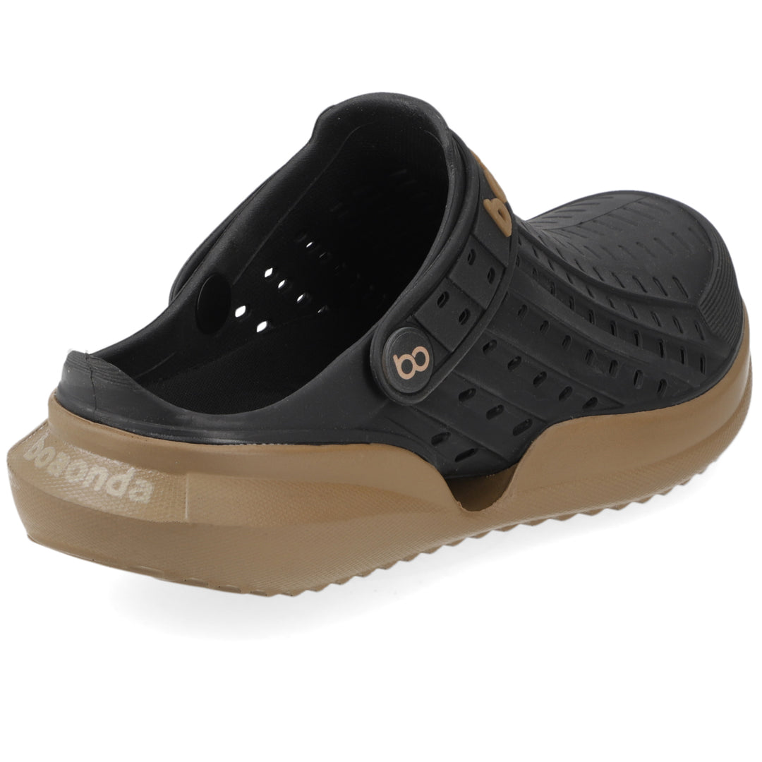 Sandalia Flow Negro/ Crepe