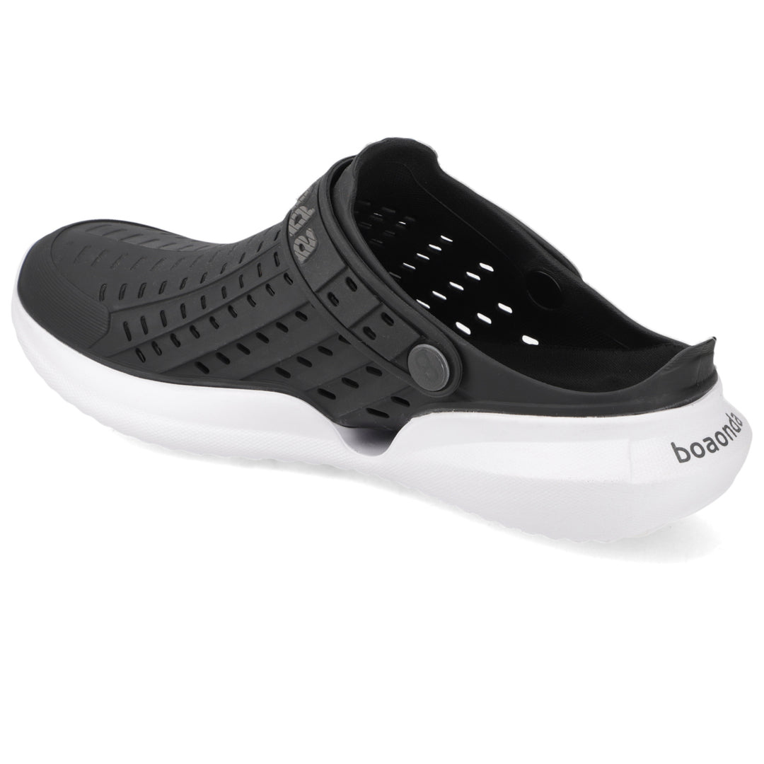 Sandalia Flow Negro/ Blanco