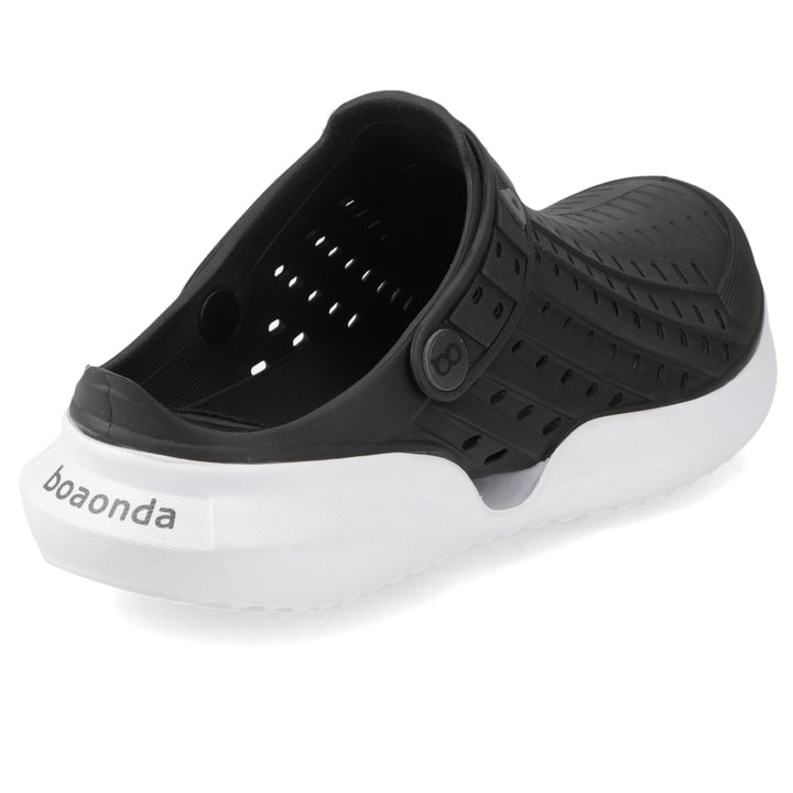 Sandalia Flow Negro/ Blanco
