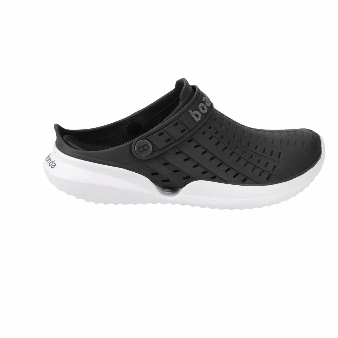 Sandalia Flow Negro/ Blanco