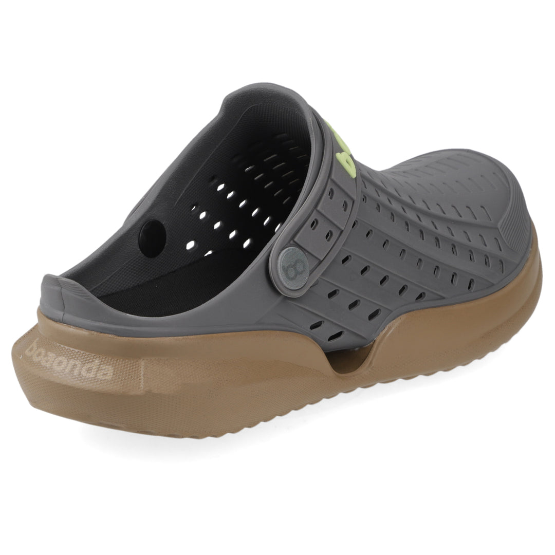 Sandalia Flow Grafito/ Crepe