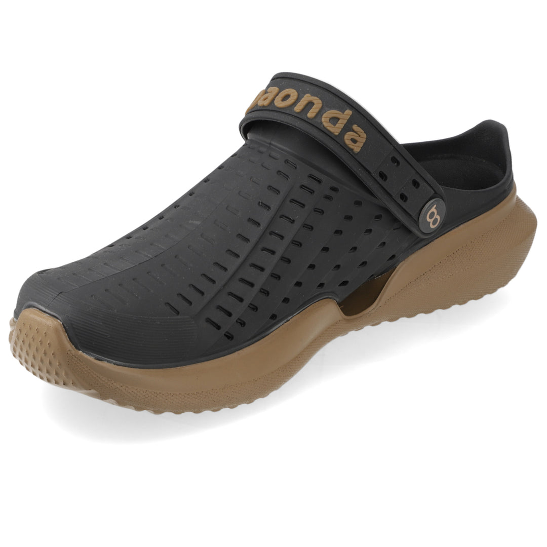 Sandalia Flow Negro/ Crepe