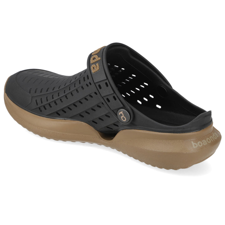 Sandalia Flow Negro/ Crepe