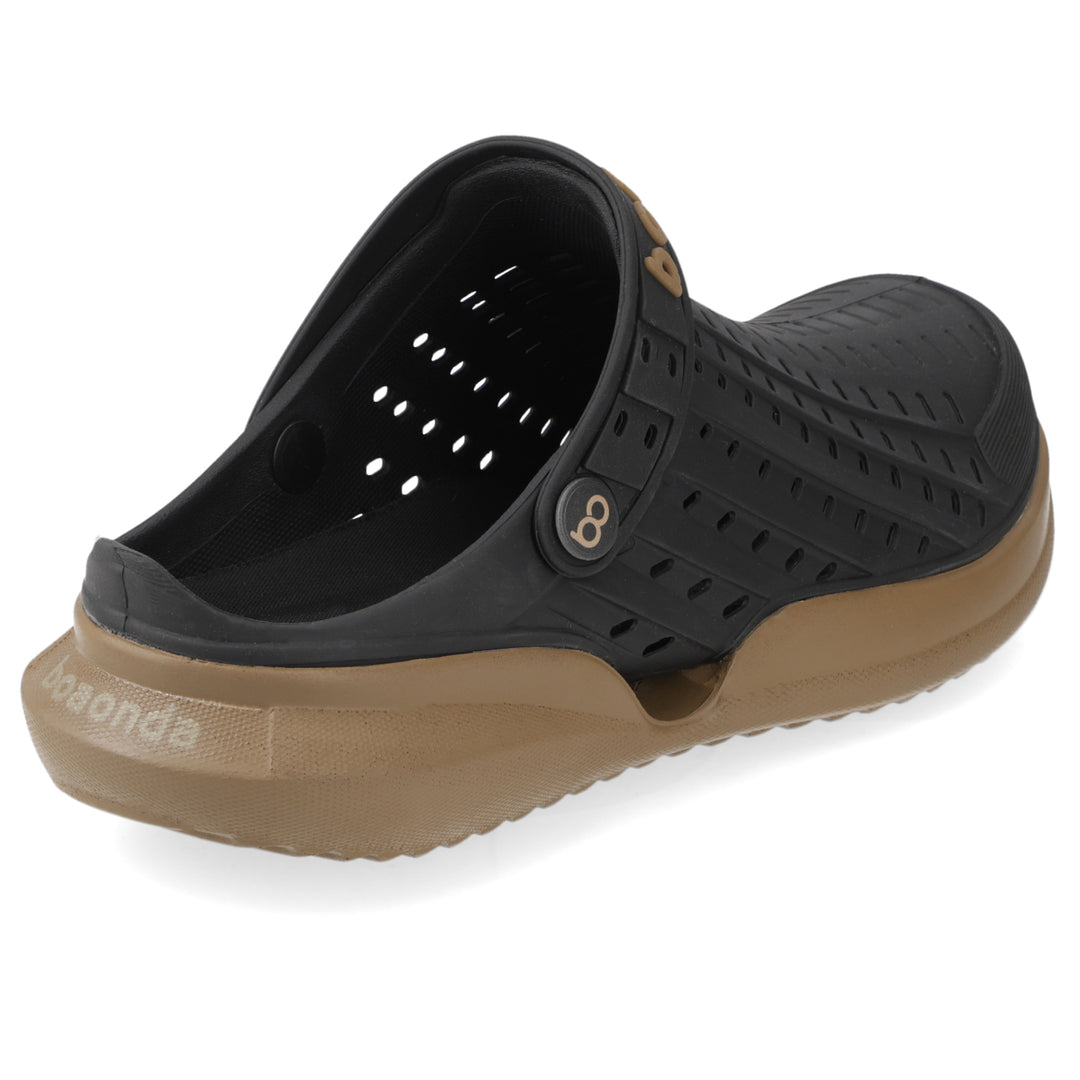 Sandalia Flow Negro/ Crepe