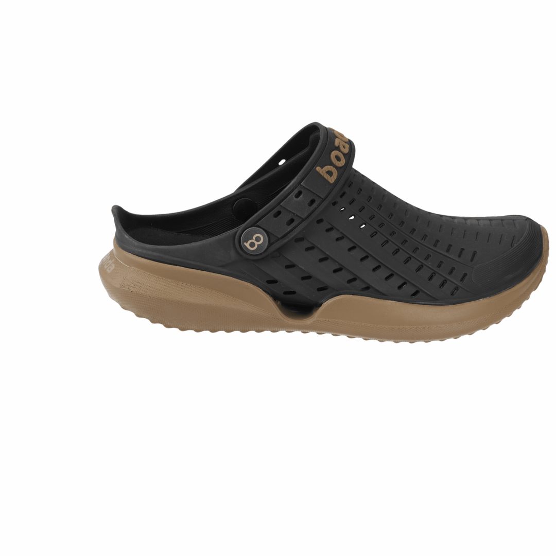 Sandalia Flow Negro/ Crepe