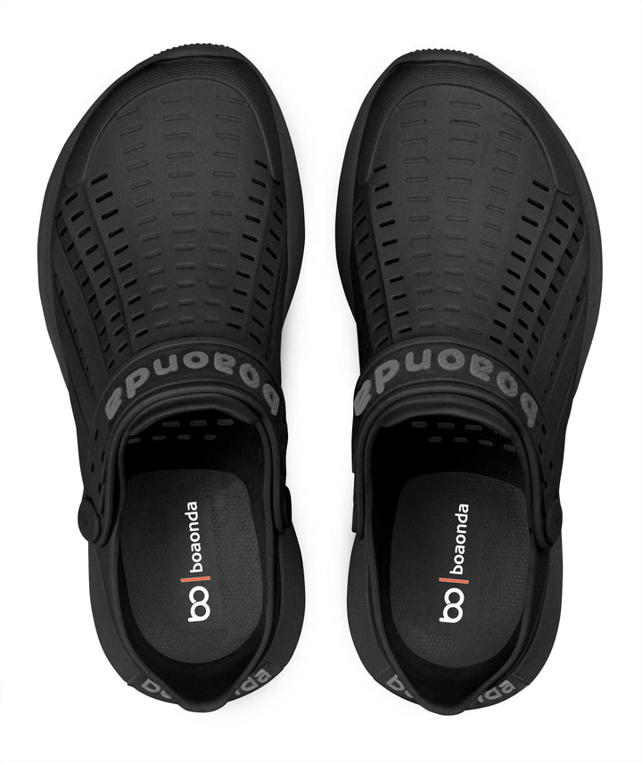 Sandalia Flow Negro/ Negro - vista superior