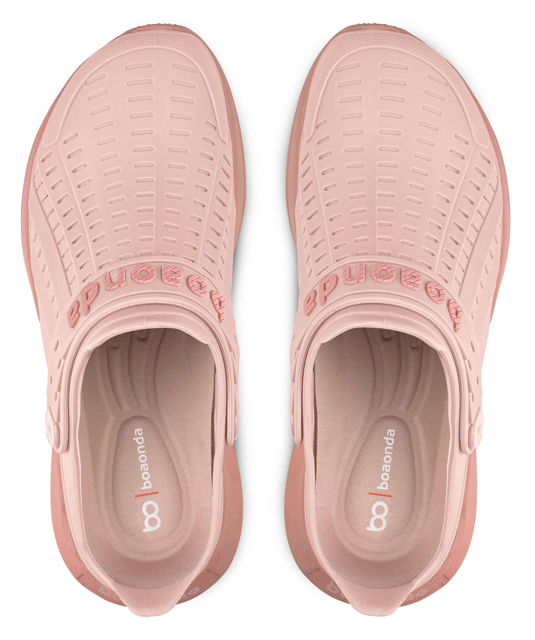 Sandalia Flow Rose Nude/ Flamingo - vista superior