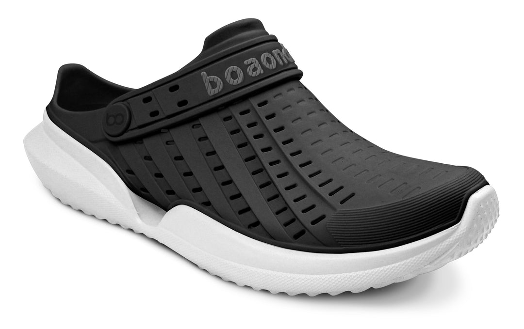 Sandalia Flow Negro/ Blanco hombre en EVA - vista principal