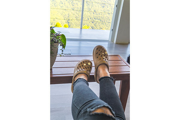 Sandalia Easy Crepe/ Dorado - vista 2