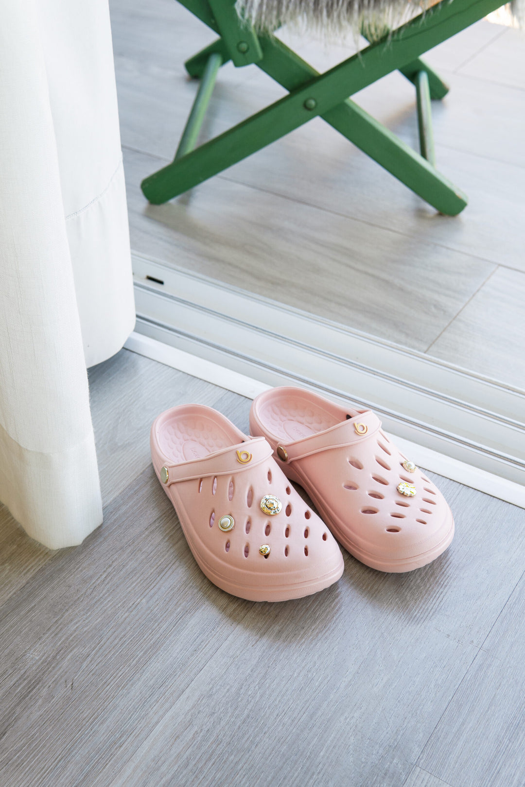 Sandalia Easy Rose Nude/ Dorado - vista 2