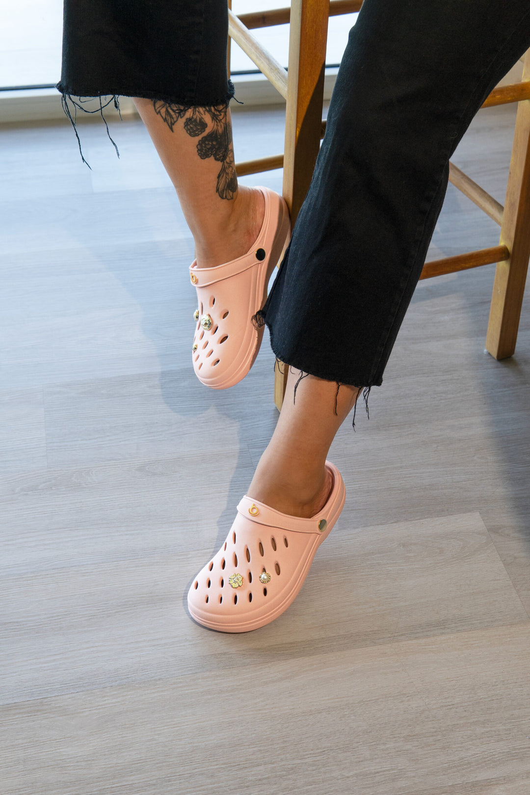 Sandalia Easy Rose Nude/ Dorado mujer en EVA - vista principal
