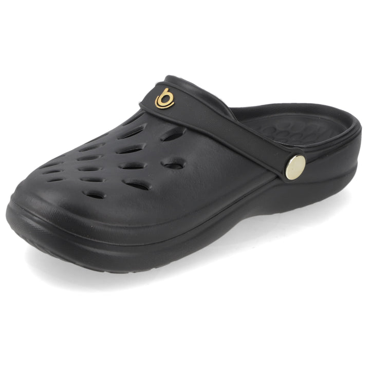 Sandalia Easy Negro/ Dorado