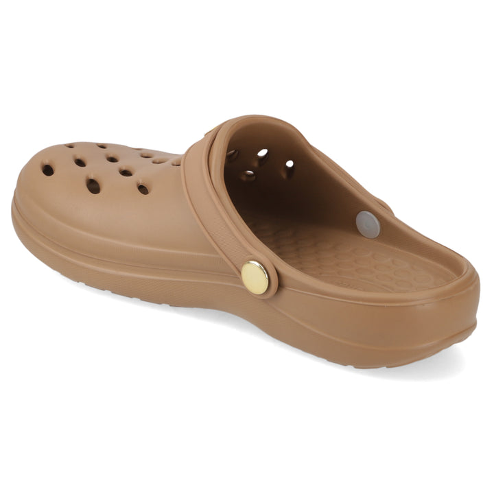 Sueco Clog Café Mujer Pins Easy Boaonda