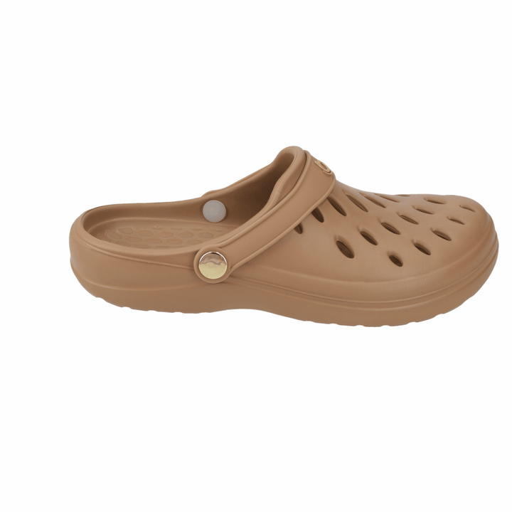 Sueco Clog Café Mujer Pins Easy Boaonda