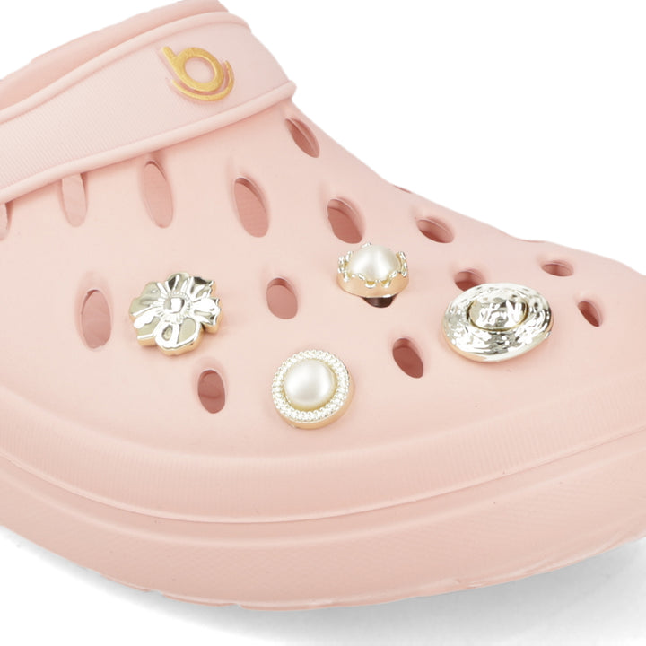 Sandalia Easy Rose Nude/ Dorado