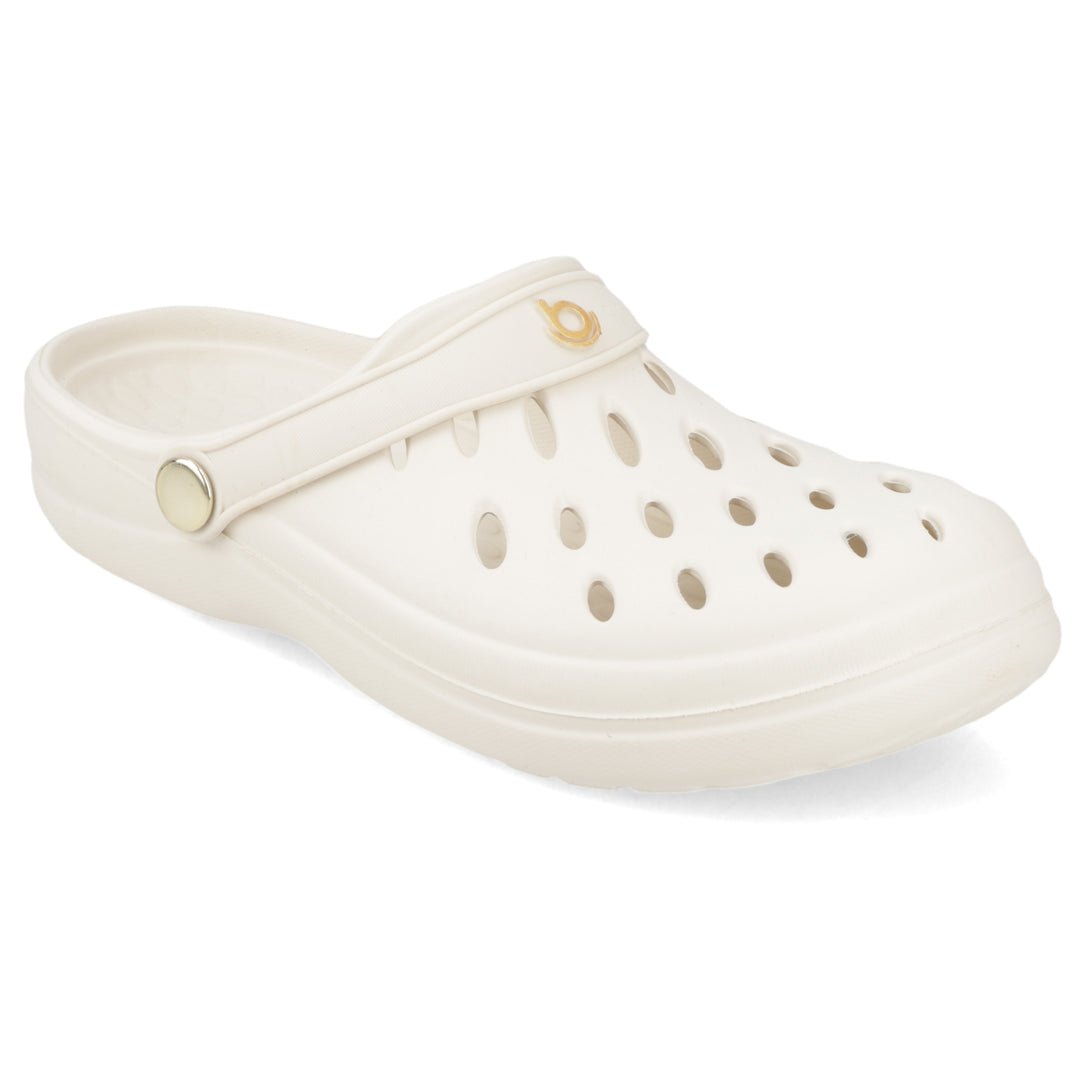 Sandalia Easy Off White/ Dorado