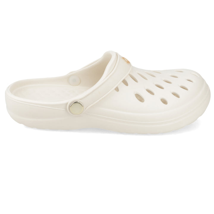 Sandalia Easy Off White/ Dorado