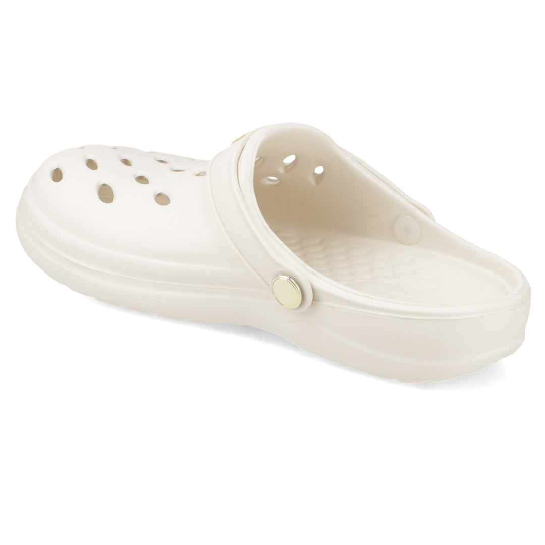 Sandalia Easy Off White/ Dorado