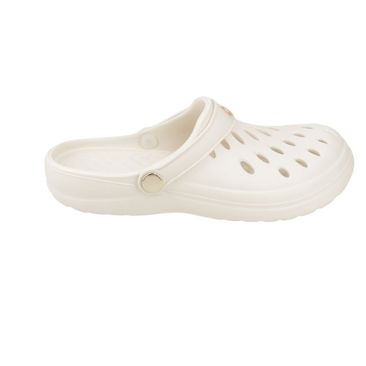 Sandalia Easy Off White/ Dorado