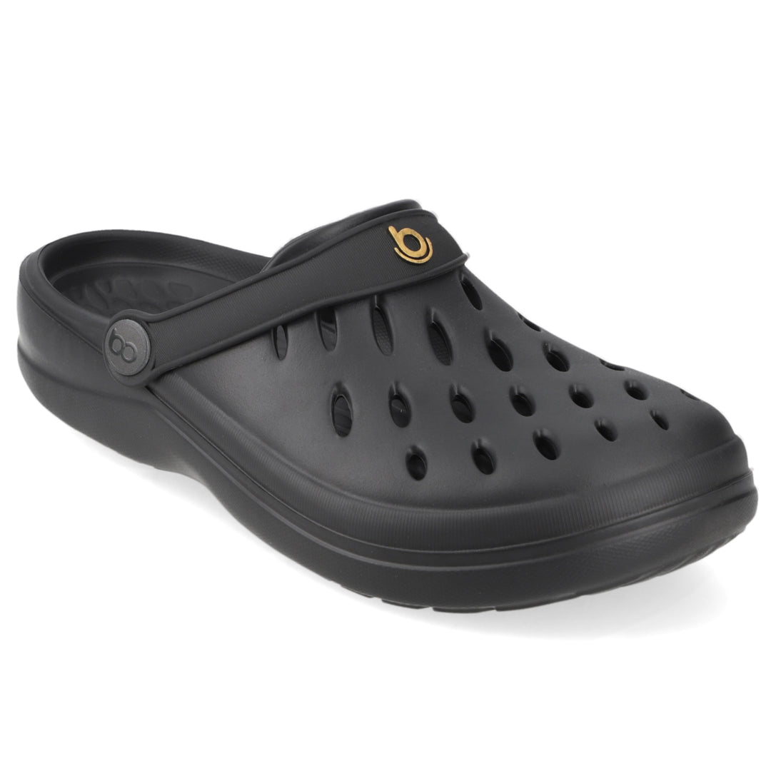 Zueco Clog Easy Negro Mujer Boaonda