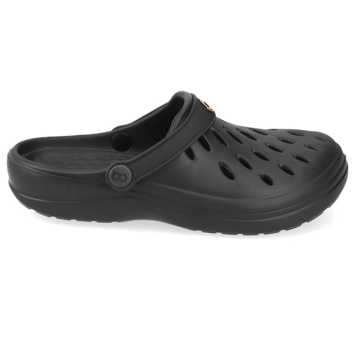 Zueco Clog Easy Negro Mujer Boaonda