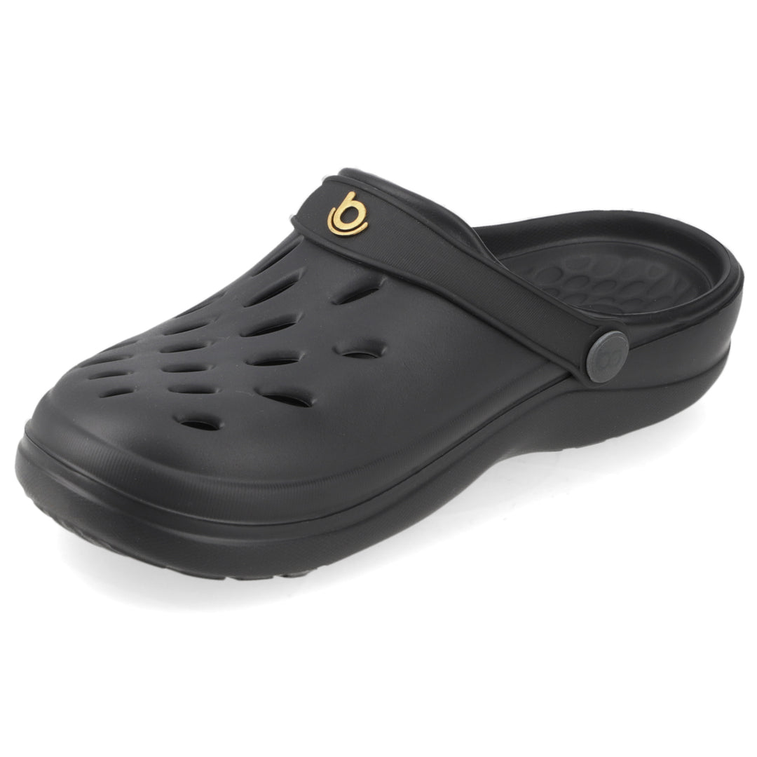 Zueco Clog Easy Negro Mujer Boaonda