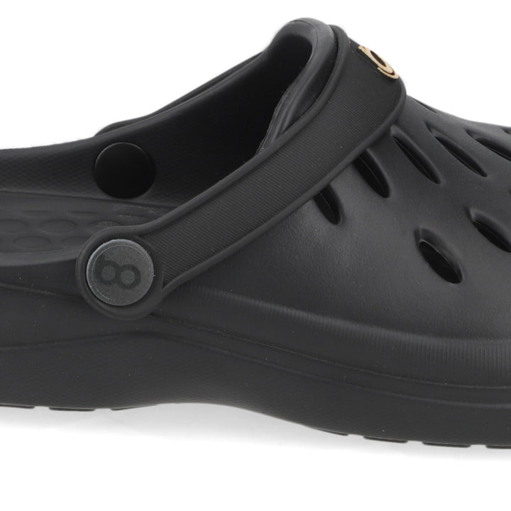 Zueco Clog Easy Negro Mujer Boaonda