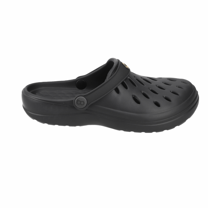 Zueco Clog Easy Negro Mujer Boaonda