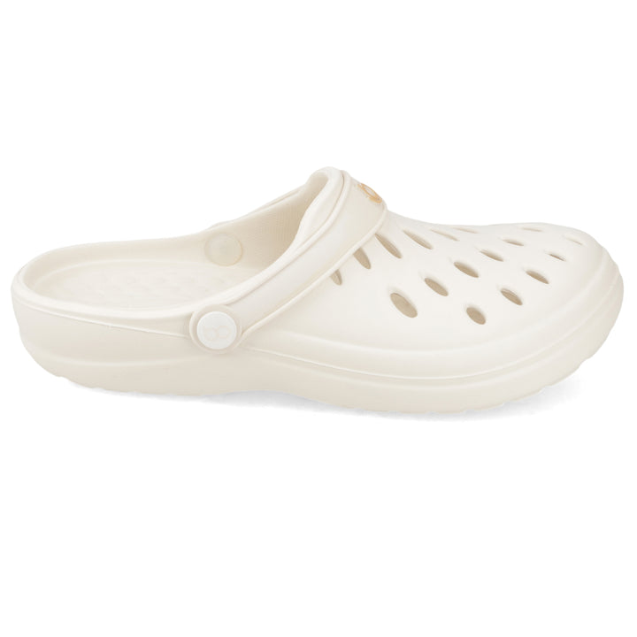 Zueco Clog Easy Off White Mujer Boaonda